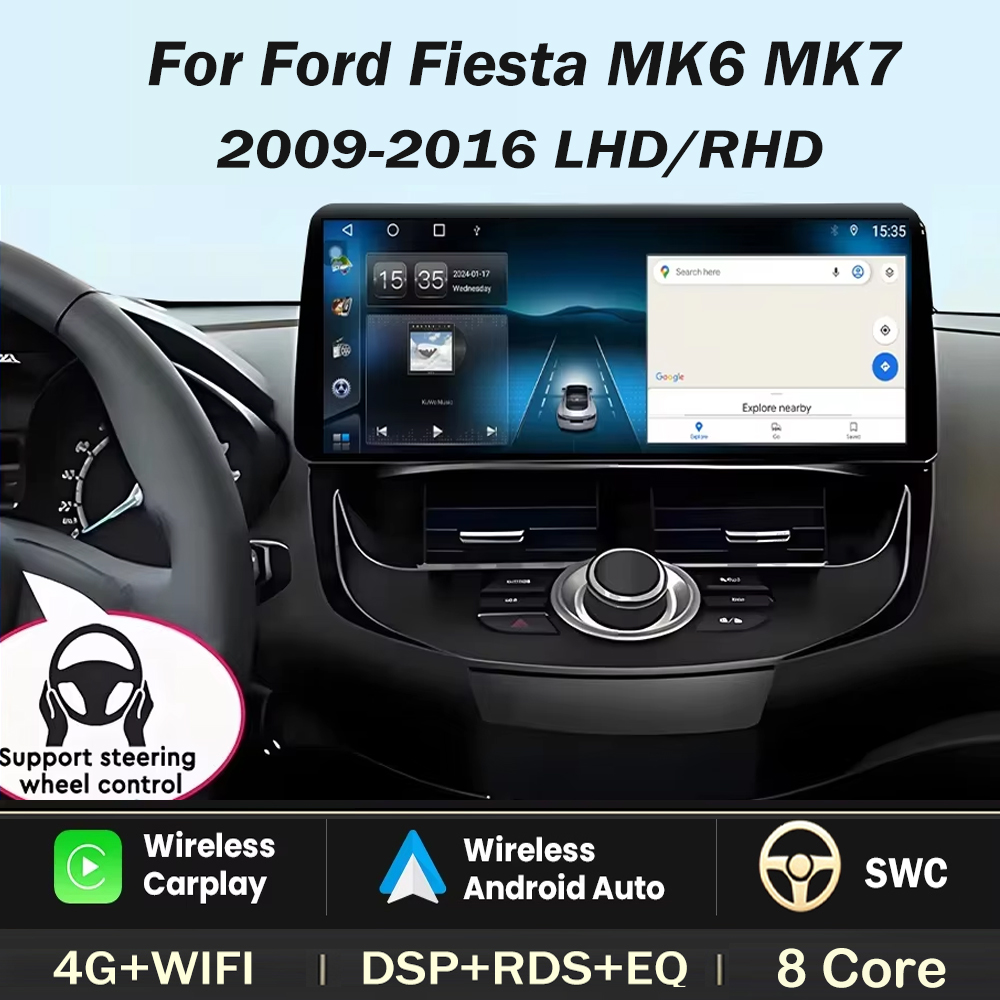 12,3 Zoll für Ford Fiesta MK6  – Ddr5 8Gb Bewertung und Preis