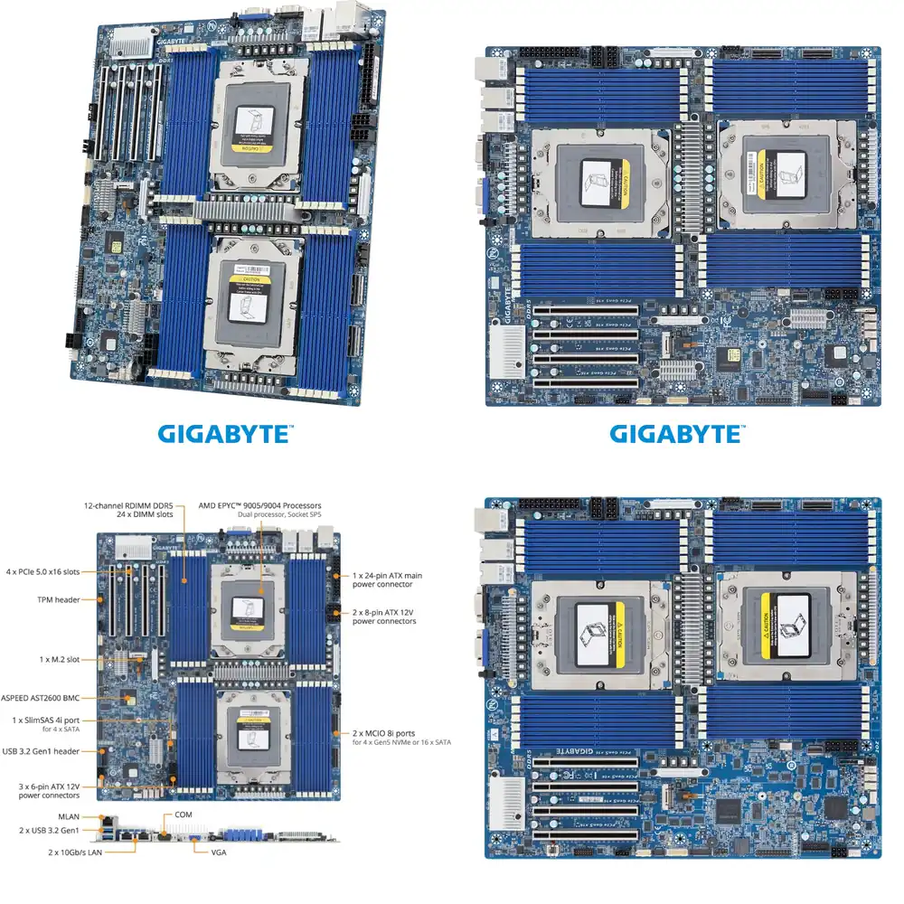 MZ73-LM2 für EPYC 9005 9004 Se – Ddr5 Memory Bewertung und Preis