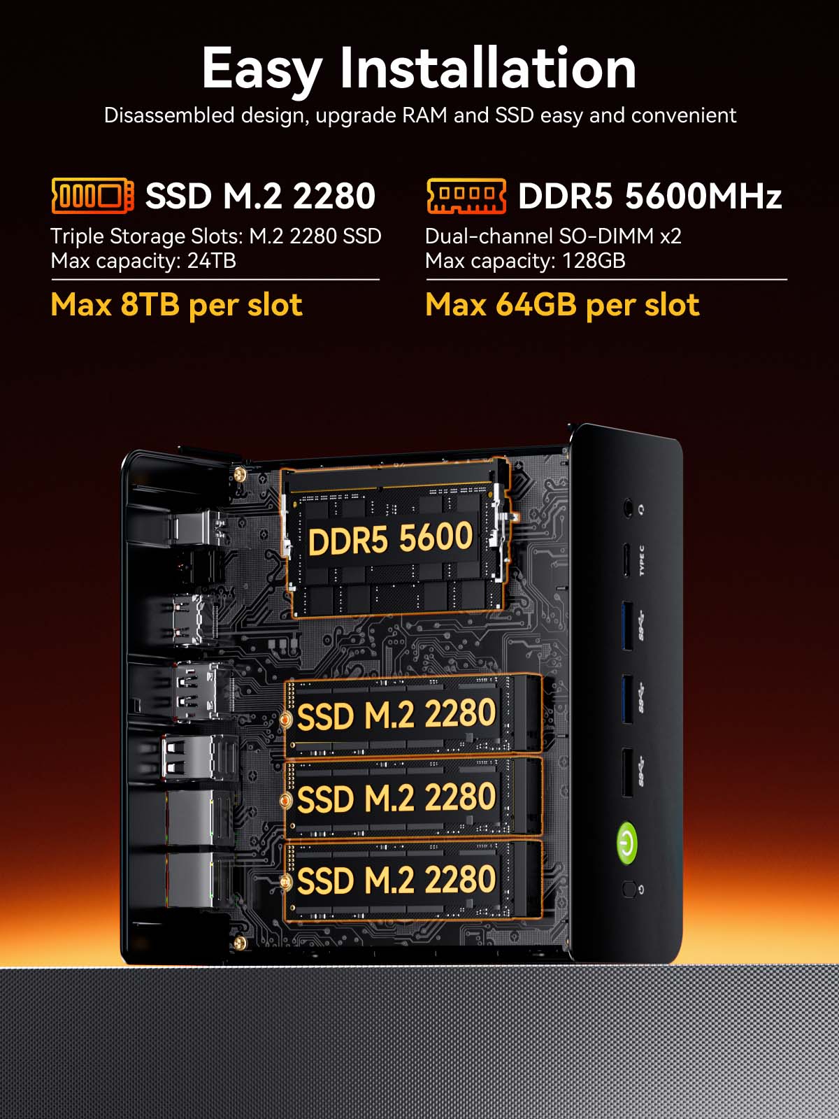 GMKtec K12 Mini-PC AMD Ryzen ™ – Ddr5 32Gb Bewertung und Preis